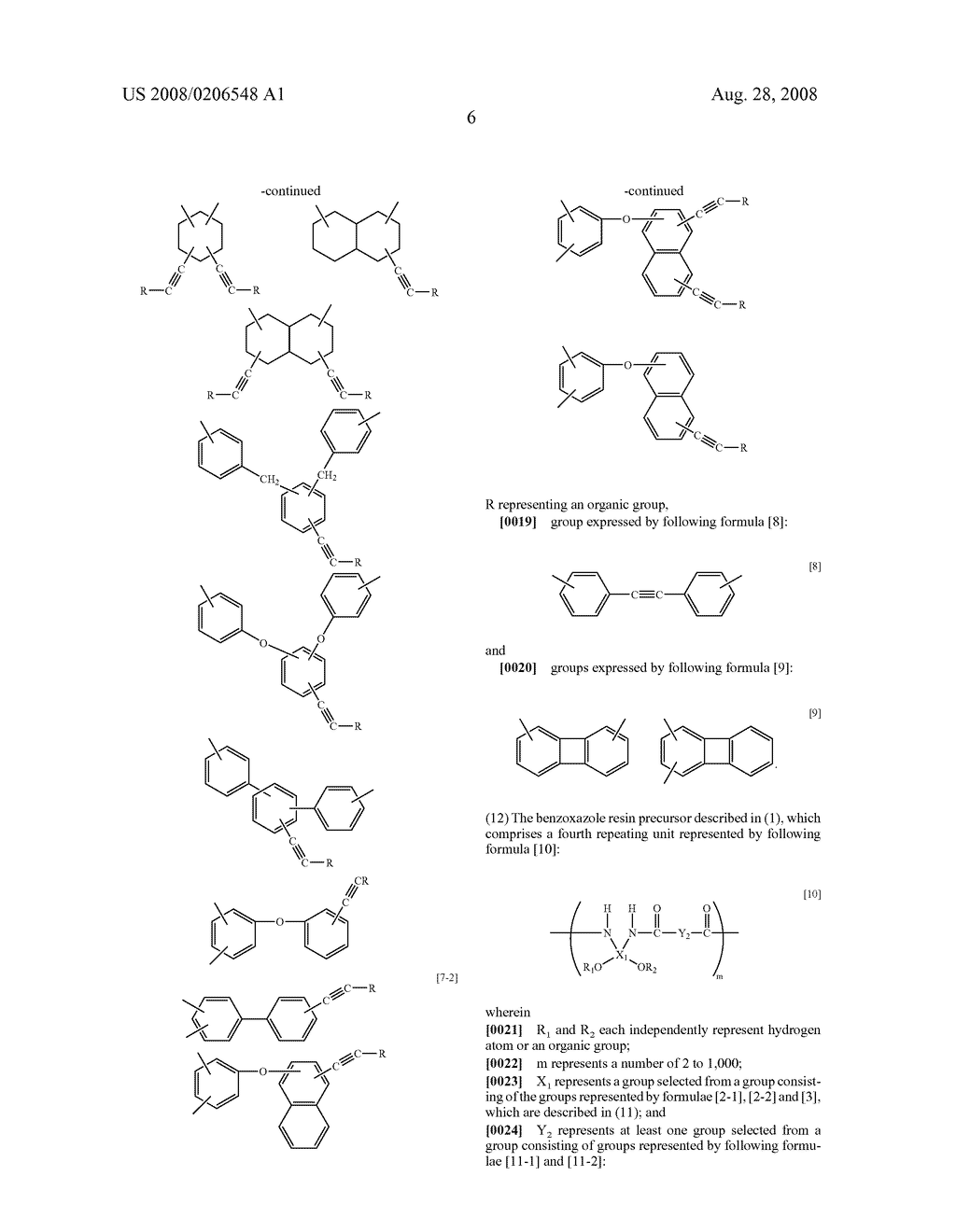 Benzoxazole Resin Precursor, Polybenzoxazole Resin, Resin Film And Semiconductor Device - diagram, schematic, and image 08