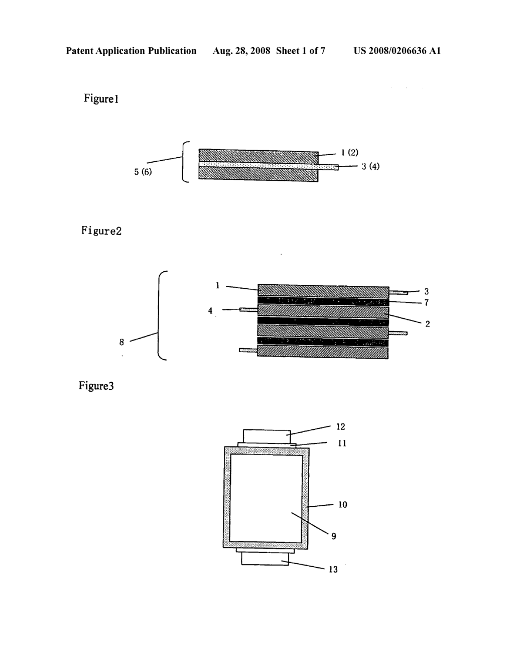 Lithium secondary battery with a laminate housing material - diagram, schematic, and image 02