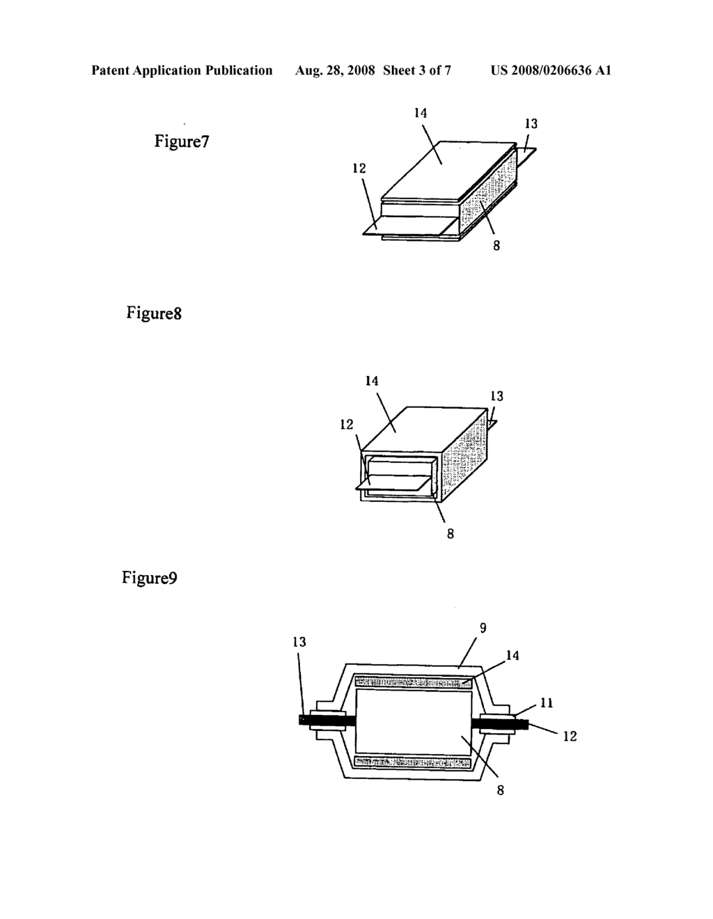 Lithium secondary battery with a laminate housing material - diagram, schematic, and image 04