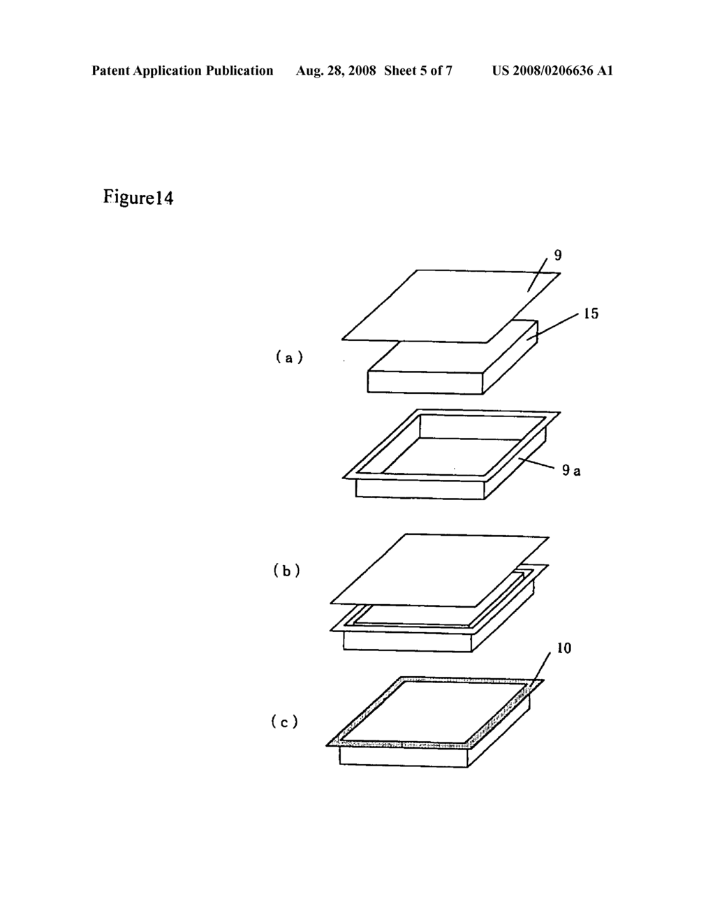 Lithium secondary battery with a laminate housing material - diagram, schematic, and image 06