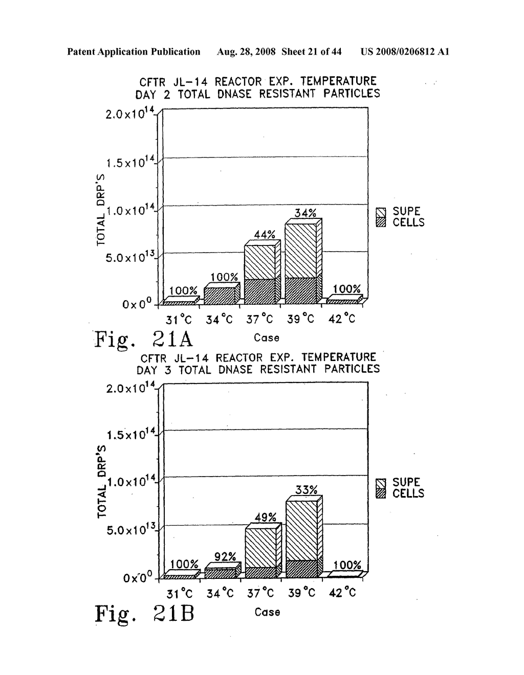 Methods for generating high titer helper-free preparations of released recombinant AAV vectors - diagram, schematic, and image 22