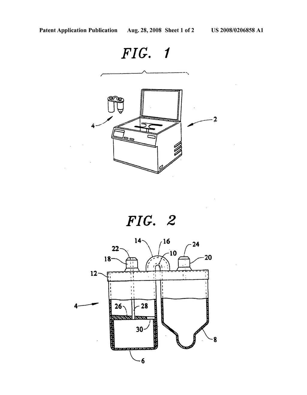 Method and apparatus for producing platelet rich plasma and/or platelet concentrate - diagram, schematic, and image 02