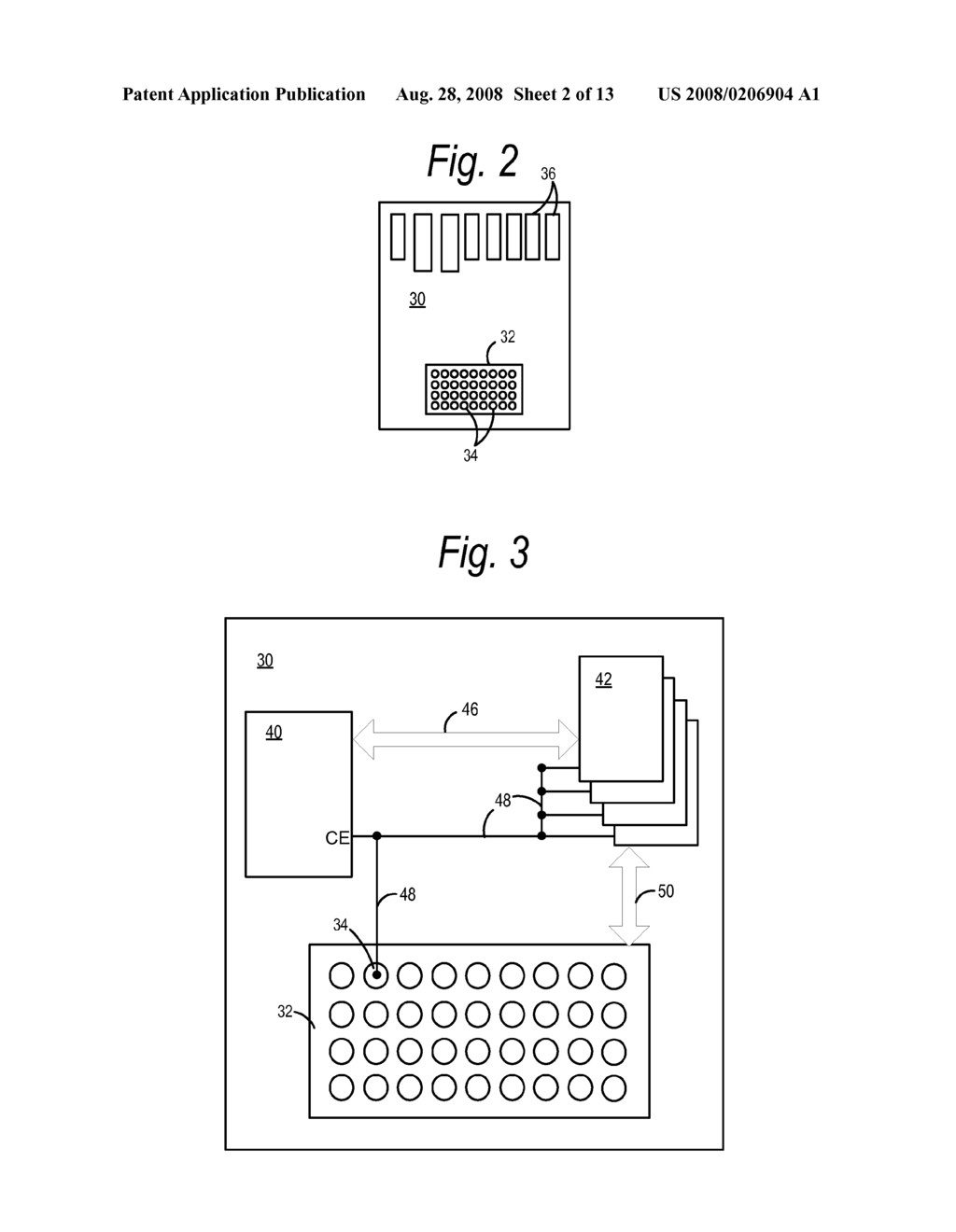 METHOD OF MAKING PCB CIRCUIT MODIFICATION FROM MULTIPLE TO INDIVIDUAL CHIP ENABLE SIGNALS - diagram, schematic, and image 03