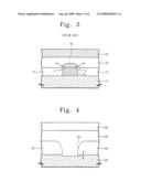 METHODS OF FORMING PHASE CHANGEABLE LAYERS INCLUDING PROTRUDING PORTIONS IN ELECTRODES THEREOF diagram and image