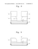 METHODS OF FORMING PHASE CHANGEABLE LAYERS INCLUDING PROTRUDING PORTIONS IN ELECTRODES THEREOF diagram and image