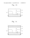 METHODS OF FORMING PHASE CHANGEABLE LAYERS INCLUDING PROTRUDING PORTIONS IN ELECTRODES THEREOF diagram and image