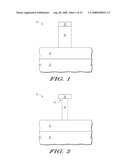 SEMICONDUCTOR FIN INTEGRATION USING A SACRIFICIAL FIN diagram and image