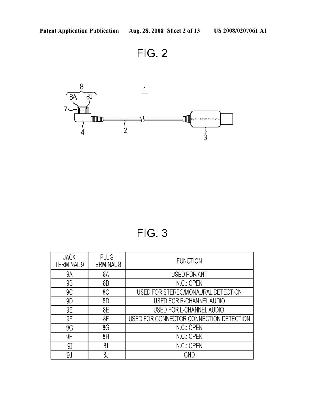 CONNECTION STRUCTURE AND SIGNAL TRANSMISSION CABLE - diagram, schematic, and image 03