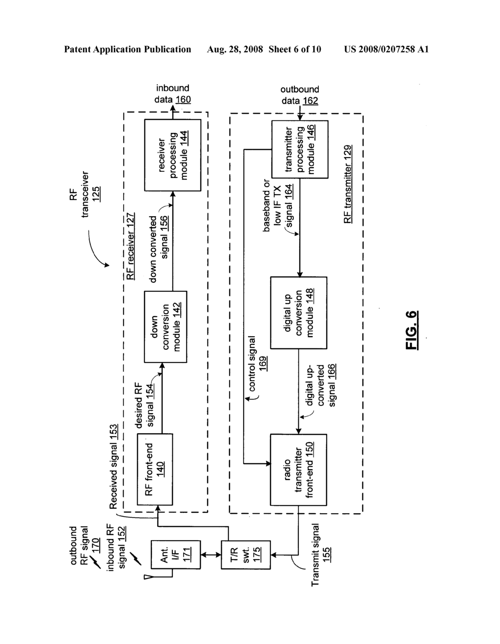 Multimode transmitter with digital up conversion and methods for use therewith - diagram, schematic, and image 07