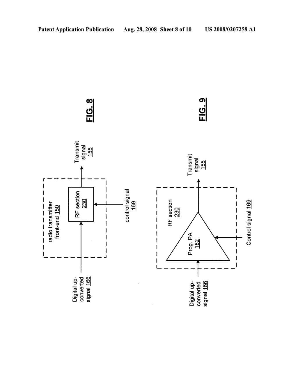 Multimode transmitter with digital up conversion and methods for use therewith - diagram, schematic, and image 09