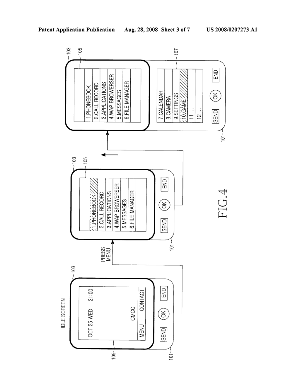 SLIDING-TYPE MOBILE PHONE WITH A SUPPLEMENTAL DISPLAY SECREEN - diagram, schematic, and image 04