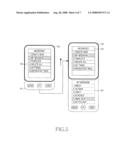 SLIDING-TYPE MOBILE PHONE WITH A SUPPLEMENTAL DISPLAY SECREEN diagram and image