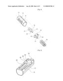 Opening and Closing Device for Cellular Phone diagram and image