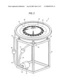 Roulette apparatus and roulette gaming machine diagram and image