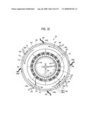 Roulette apparatus and roulette gaming machine diagram and image