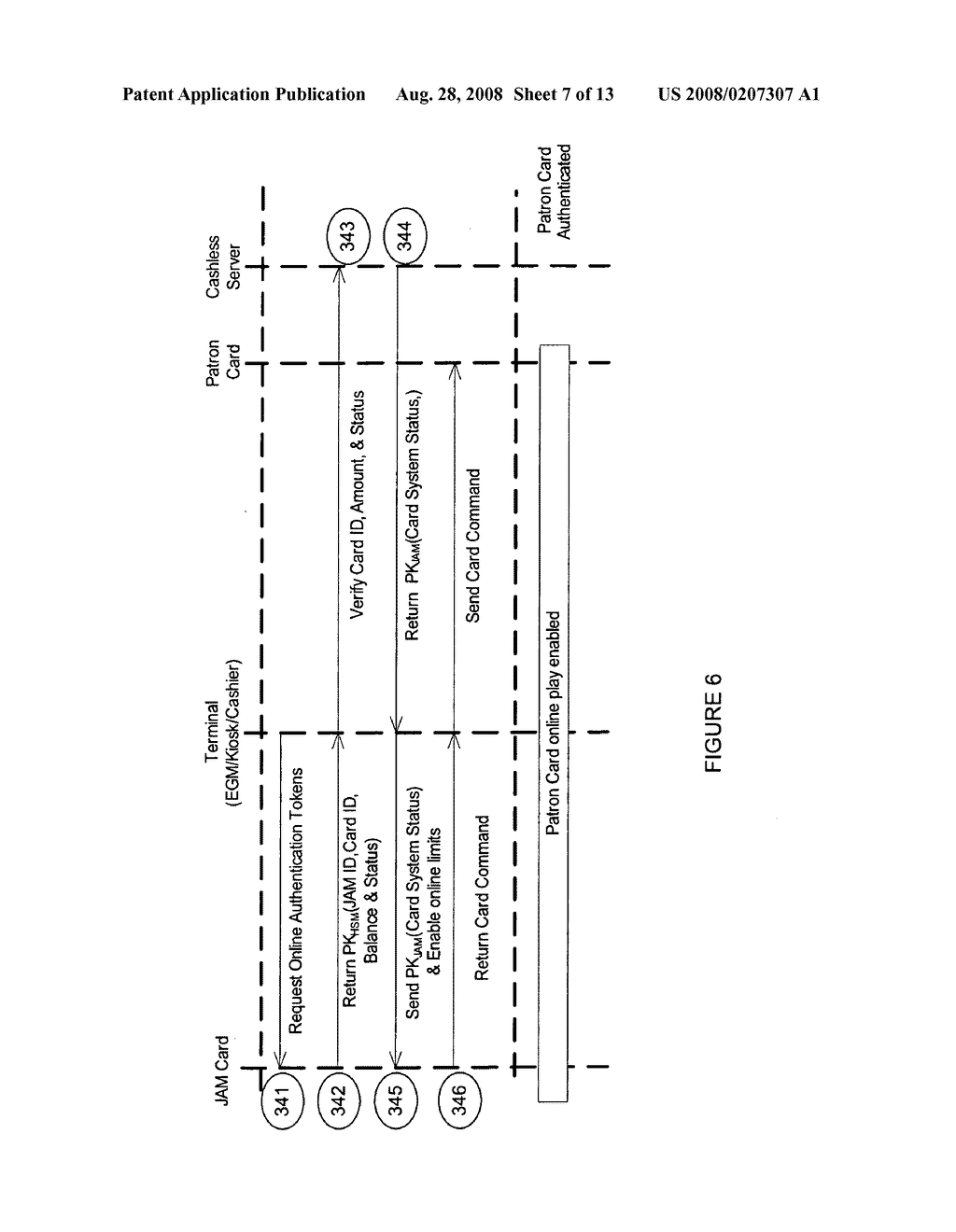 METHODS AND ARCHITECTURE FOR CASHLESS SYSTEM SECURITY - diagram, schematic, and image 08