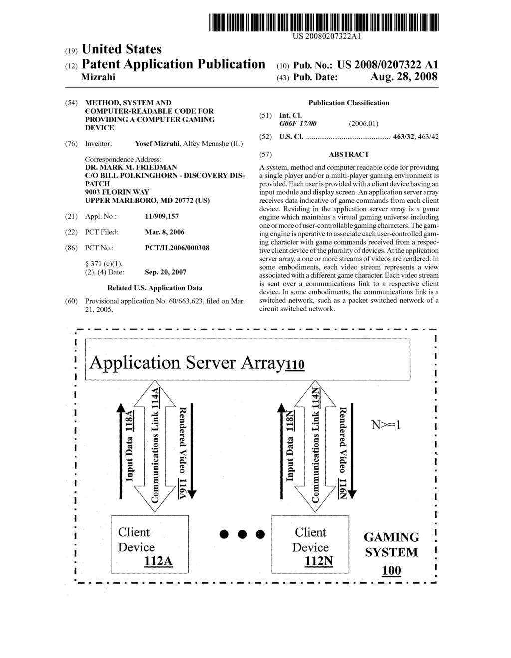 Method, System and Computer-Readable Code For Providing a Computer Gaming Device - diagram, schematic, and image 01