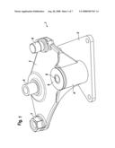 TENSIONING DEVICE FOR A BELT DRIVE diagram and image