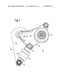 TENSIONING DEVICE FOR A BELT DRIVE diagram and image