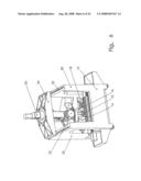 Tool magazine for a machine tool diagram and image