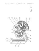 Tool magazine for a machine tool diagram and image