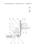 Tool magazine for a machine tool diagram and image