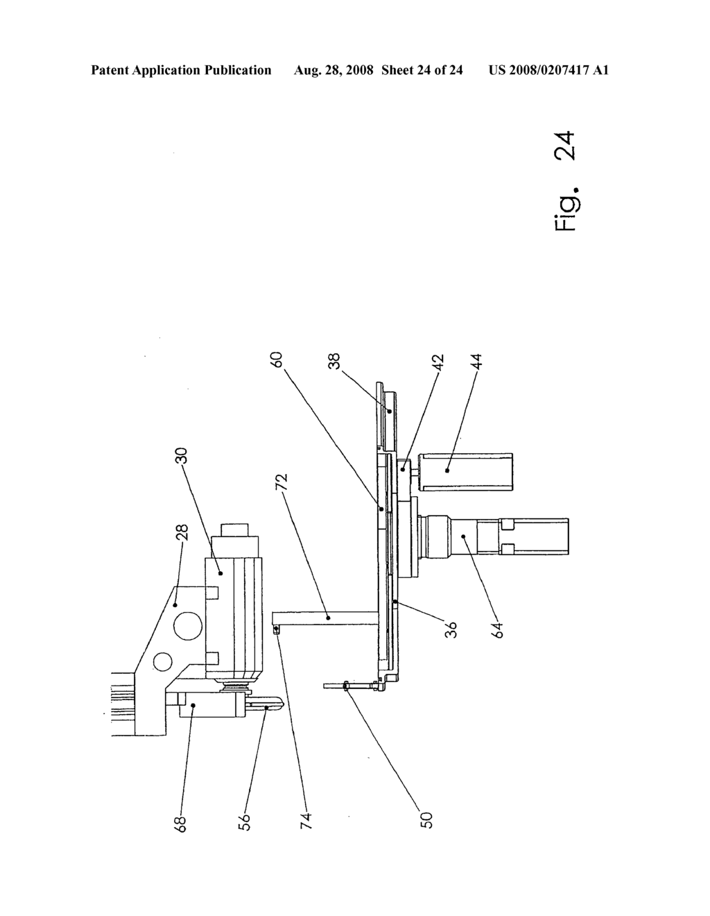 Tool magazine for a machine tool - diagram, schematic, and image 25