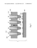 Micro-fabricated stamp array for depositing biologic diagnostic testing samples on bio-bindable surface diagram and image