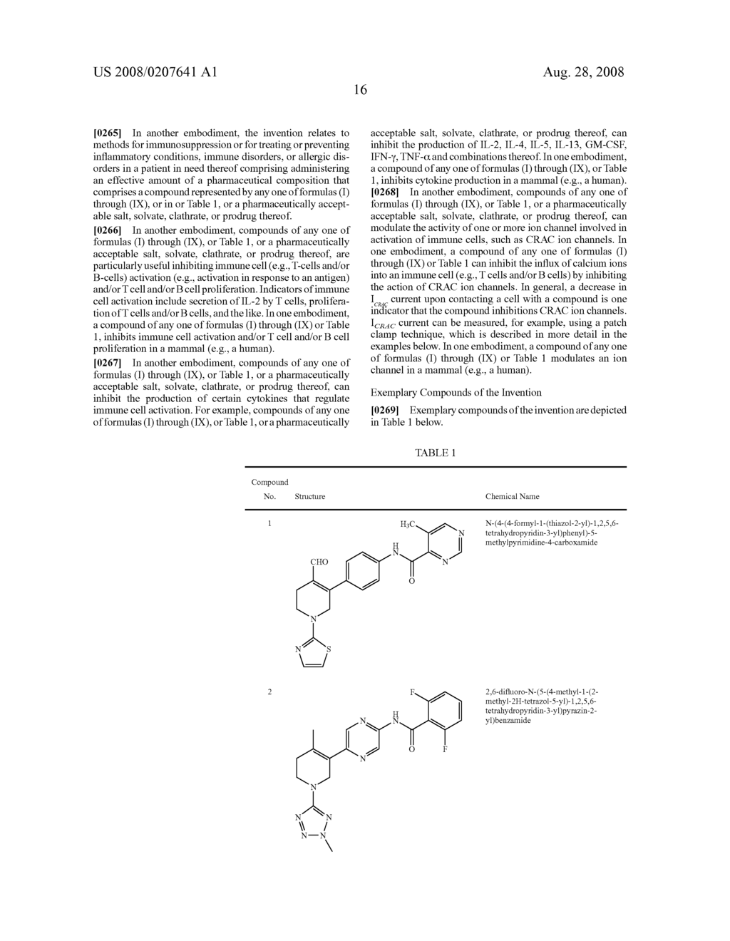 CYCLOHEXENYL-ARYL COMPOUNDS FOR INFLAMMATION AND IMMUNE-RELATED USES - diagram, schematic, and image 17