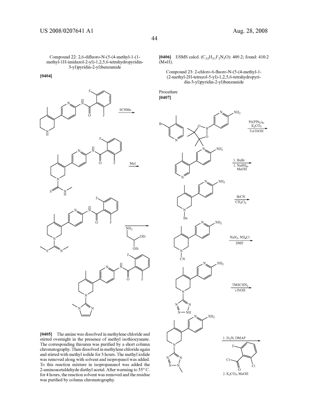 CYCLOHEXENYL-ARYL COMPOUNDS FOR INFLAMMATION AND IMMUNE-RELATED USES - diagram, schematic, and image 45