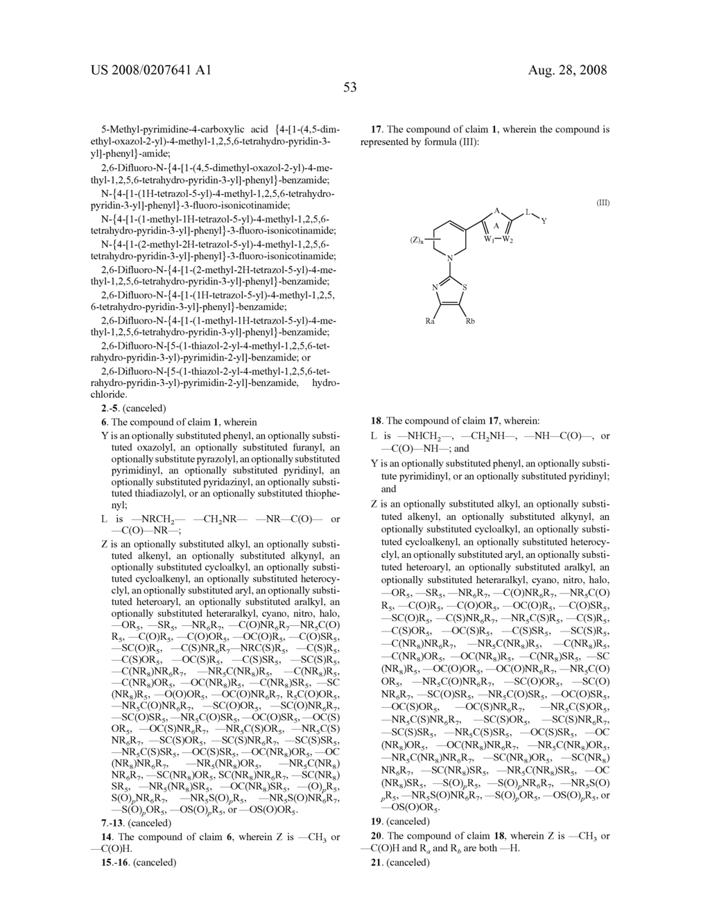 CYCLOHEXENYL-ARYL COMPOUNDS FOR INFLAMMATION AND IMMUNE-RELATED USES - diagram, schematic, and image 54