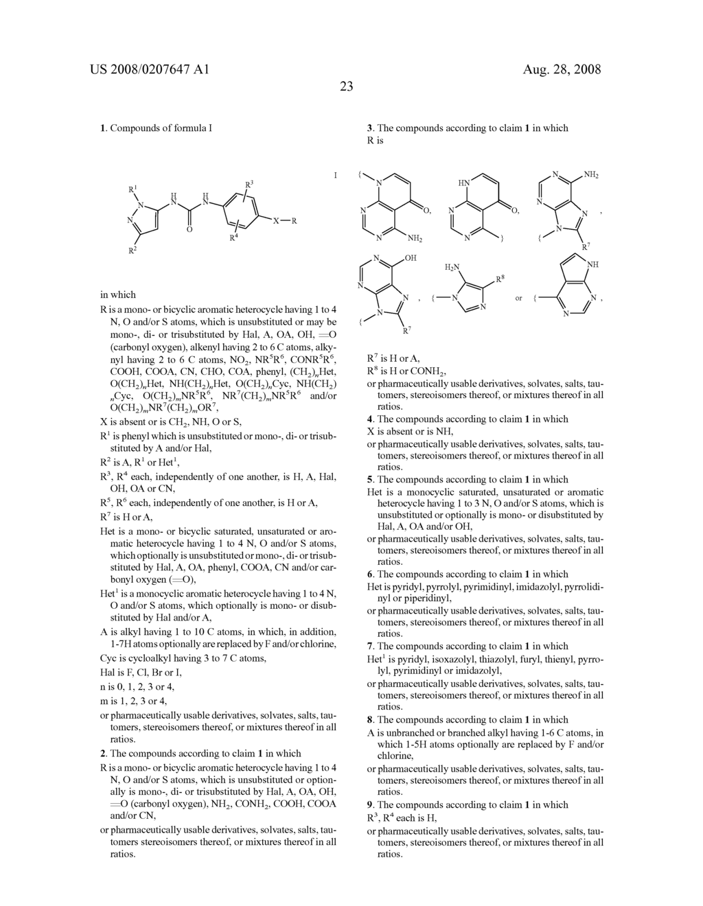 Pyrazole Derivatives Having Tyrosine Kinase Activity - diagram, schematic, and image 24