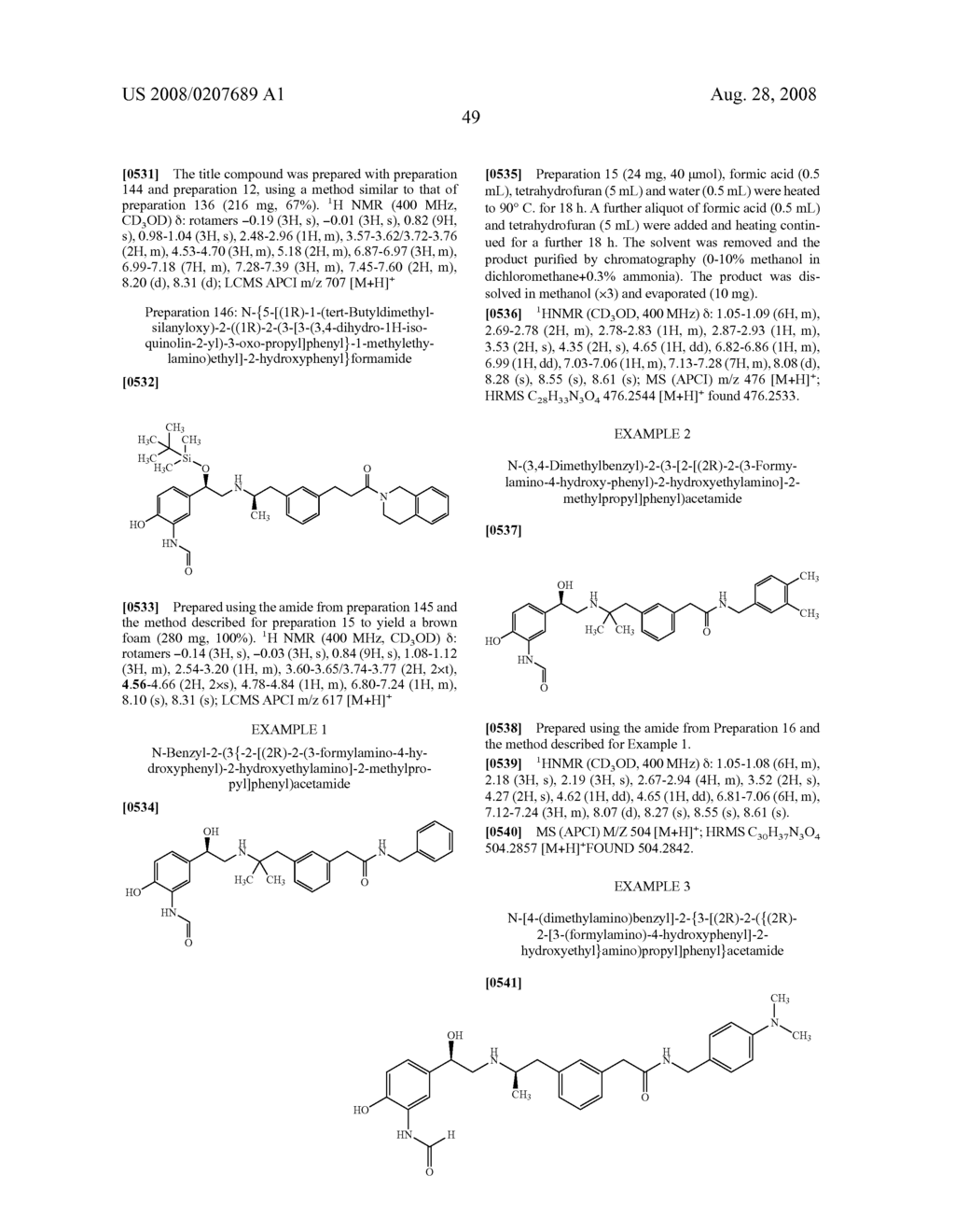 Formamide Derivatives For The Treatment of Diseases - diagram, schematic, and image 50