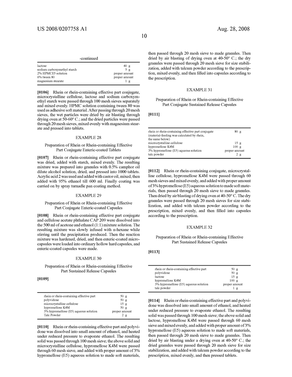 Rhein Conjugates, Preparation Method Thereof and Their Uses in Producing Medicines for Treating Diabetic Nephrosis, Intestinal Adhesion and Osteoarthritis - diagram, schematic, and image 15