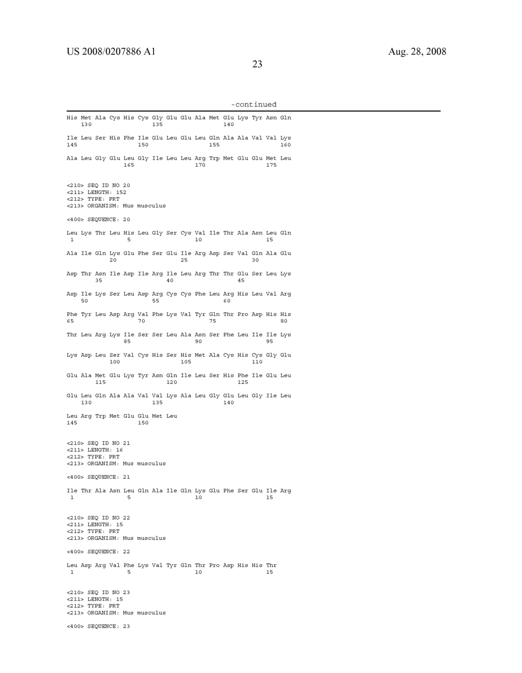 MAMMALIAN CYTOKINE-LIKE POLYPEPTIDE-10 - diagram, schematic, and image 24