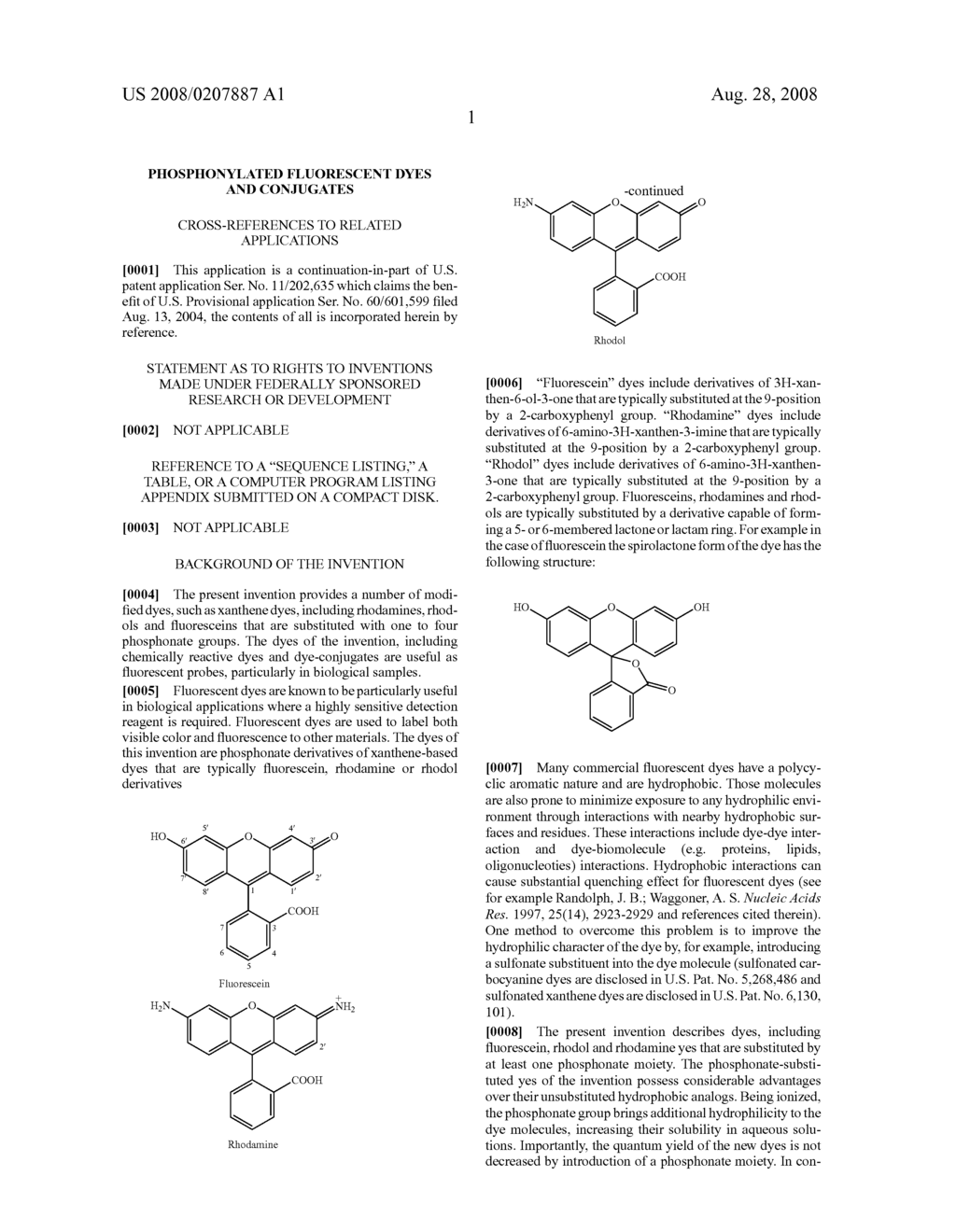 PHOSPHONYLATED FLUORESCENT DYES AND CONJUGATES - diagram, schematic, and image 07