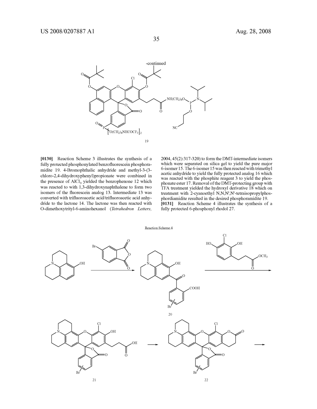 PHOSPHONYLATED FLUORESCENT DYES AND CONJUGATES - diagram, schematic, and image 41