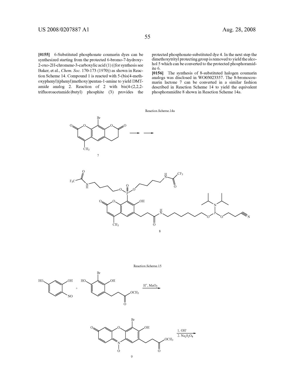 PHOSPHONYLATED FLUORESCENT DYES AND CONJUGATES - diagram, schematic, and image 61