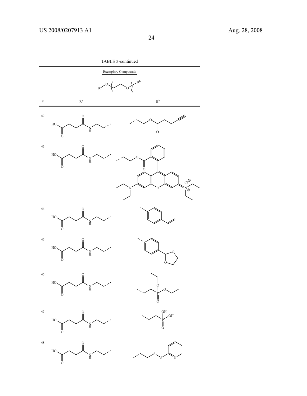 Poly(ethylene glycol) containing chemically disparate endgroups - diagram, schematic, and image 25