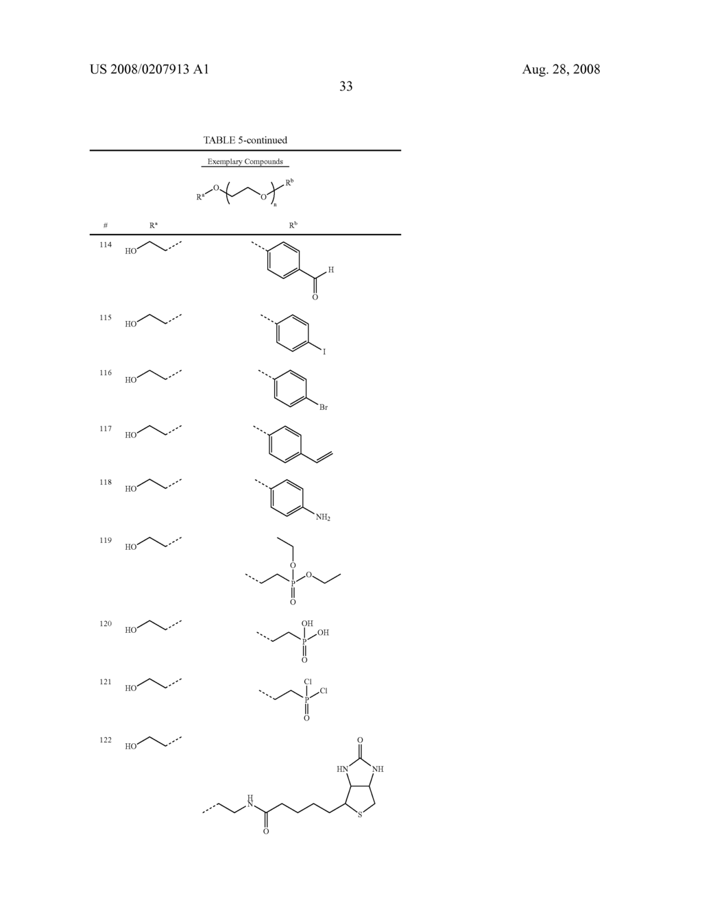 Poly(ethylene glycol) containing chemically disparate endgroups - diagram, schematic, and image 34