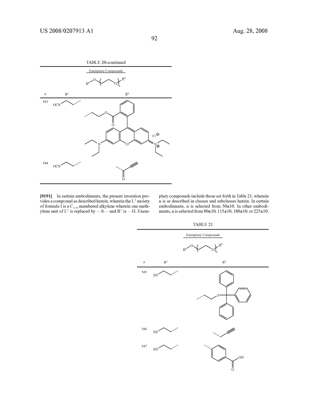 Poly(ethylene glycol) containing chemically disparate endgroups - diagram, schematic, and image 93