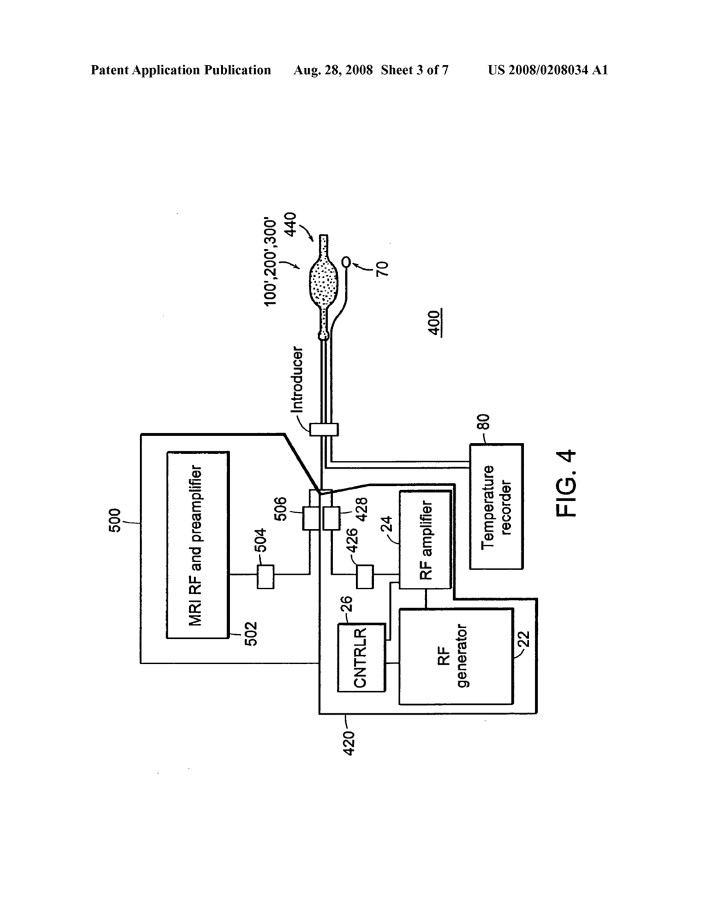 Device, systems and methods for localized heating of a vessel and/or in combination with mr/nmr imaging of the vessel and surrounding tissue - diagram, schematic, and image 04