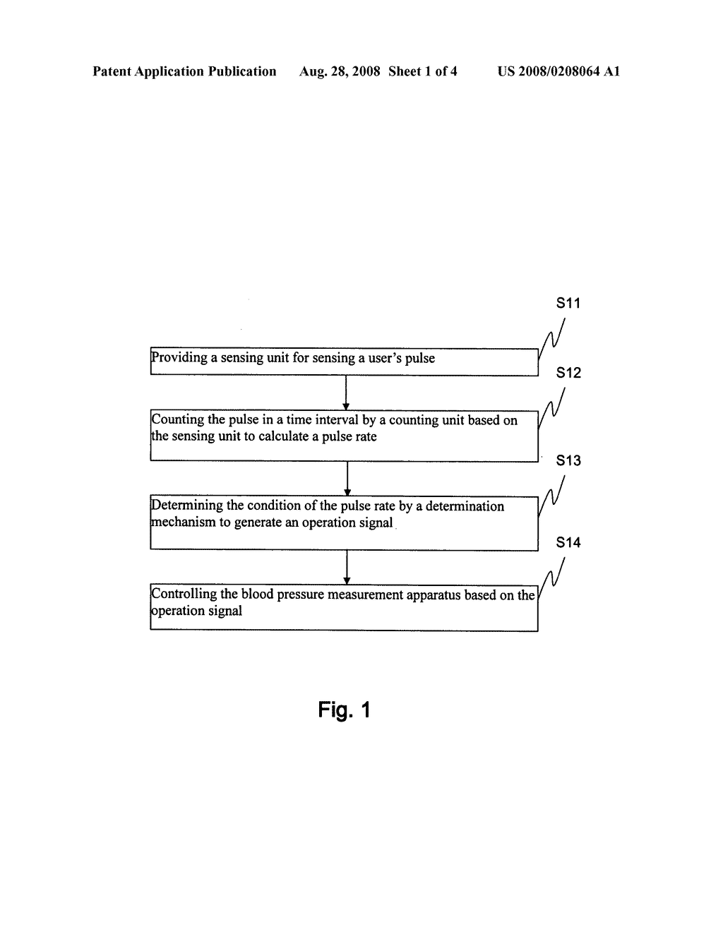 Method and apparatus for measuring blood pressure - diagram, schematic, and image 02