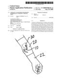 APPARATUS AND METHOD FOR HOLDING PERIPHERALLY INSERTED CATHETER LINES diagram and image