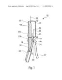 Apparatus and method for implantation of a bifurcated endovascular prosthesis diagram and image