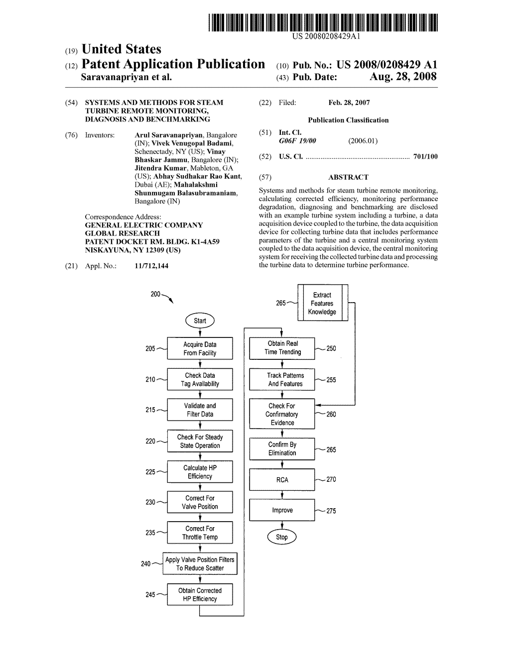 Systems and methods for steam turbine remote monitoring, diagnosis and benchmarking - diagram, schematic, and image 01