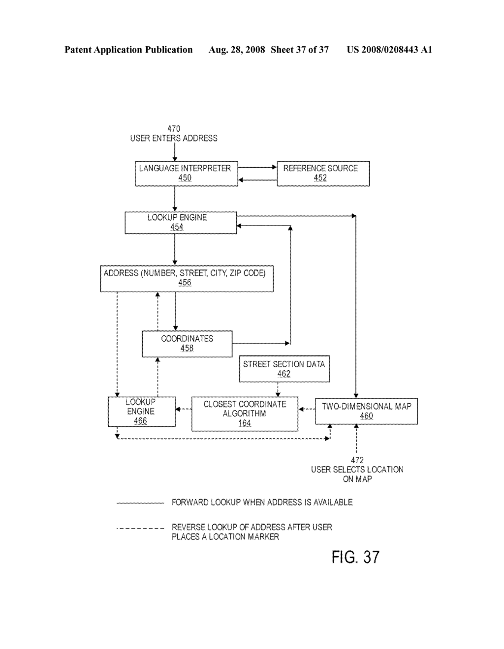 MAP INTERFACE WITH DIRECTIONS FOR ALTERNATE MODE OF TRANSPORTATION - diagram, schematic, and image 38