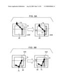 NAVIGATION SYSTEM, ENLARGED INTERSECTION IMAGE DISPLAYING METHOD USED IN THE SYSTEM, AND MAP INFORMATION GENERATING METHOD diagram and image