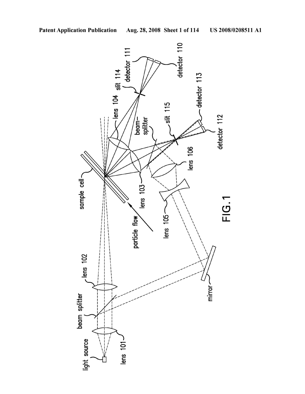 METHODS AND APPARATUS FOR DETERMINING CHARACTERISTICS OF PARTICLES - diagram, schematic, and image 02