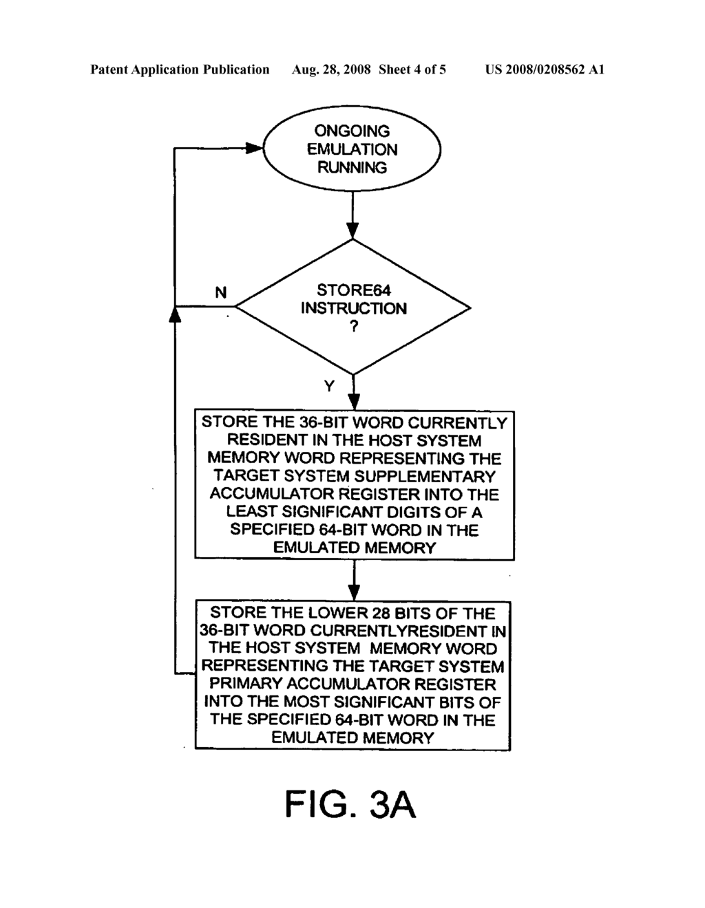 Instructions providing new functionality for utilization by a target system program of host system container words during computer system emulation with host word size larger than that of the emulated machine - diagram, schematic, and image 05